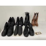 +VAT 7x Pairs of boots in various styles