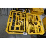 +VAT Part cased DeWalt mechanics socket and spanner set