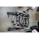 2 car mounted bike racks
