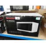 +VAT Boxed Sharp YC-MG252A microwave oven