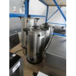 2 x 10L electric hot water urns, together with a 20L water urn