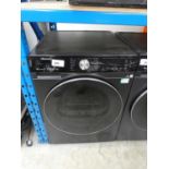+VAT Hisense Connect Life 9kg dryer in black finish