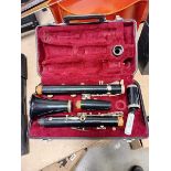 Clarinet in case