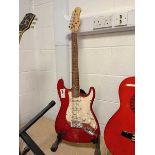 +VAT East Coast 6 string electric guitar with 2 strings missing's