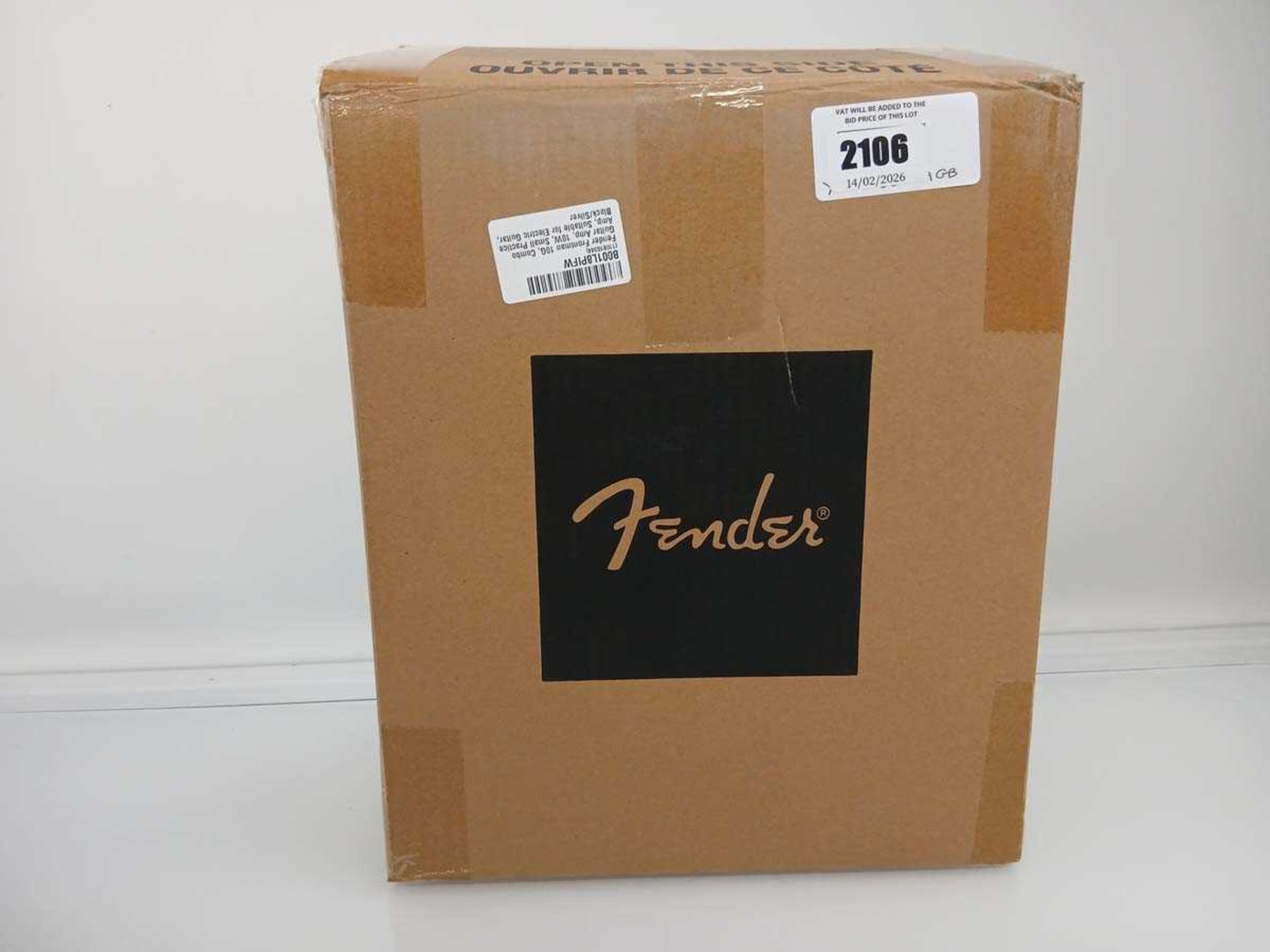 +VAT Boxed Fender Frontman 10G combo guitar amp