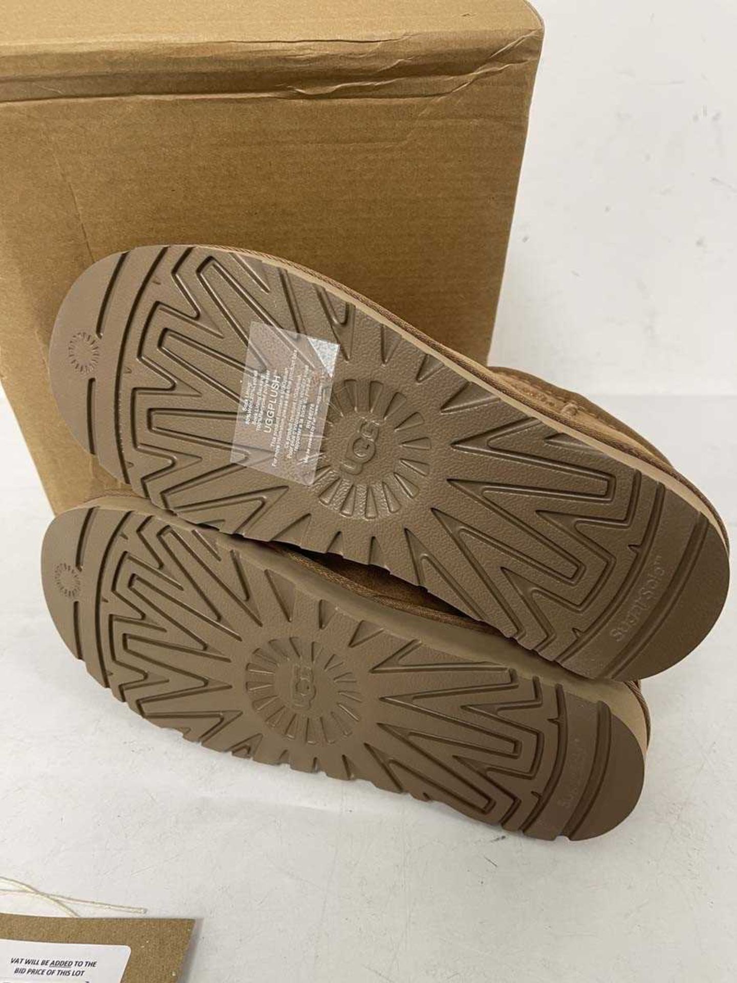 +VAT Ugg UK7 classic ultra mini boots in chestnut - boxed - Image 2 of 2