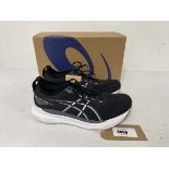 +VAT Asics UK9 gel-kayano 31 trainers in black - boxed