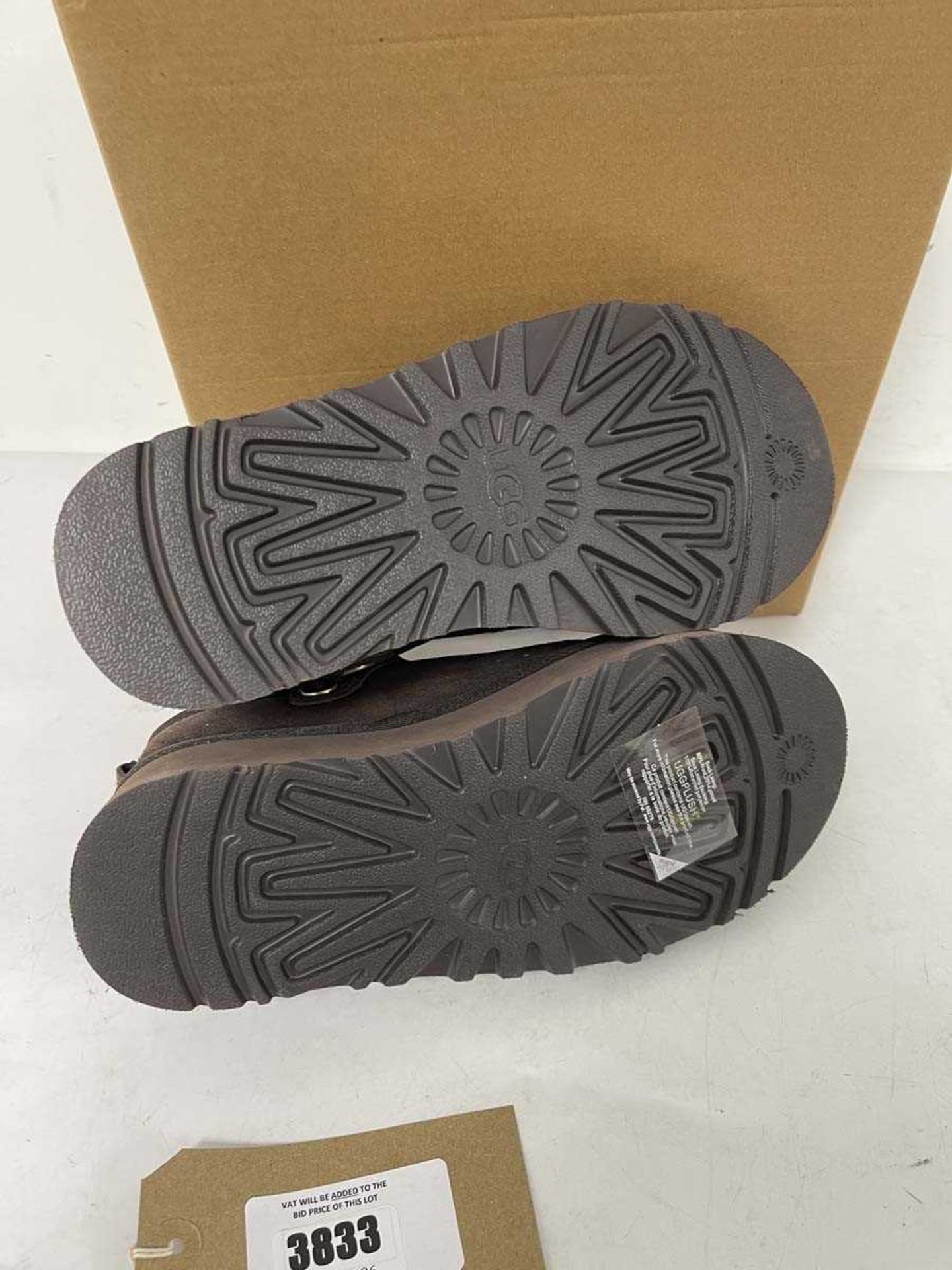 +VAT Ugg UK4 classic ultra mini boots in espresso - boxed - Image 2 of 2