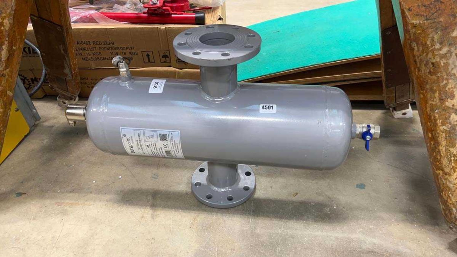 +VAT Duty Point Air & Particulate separator