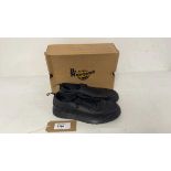 +VAT Dr Martens UK9 dante zip II trainers in black - boxed (signs of wear)