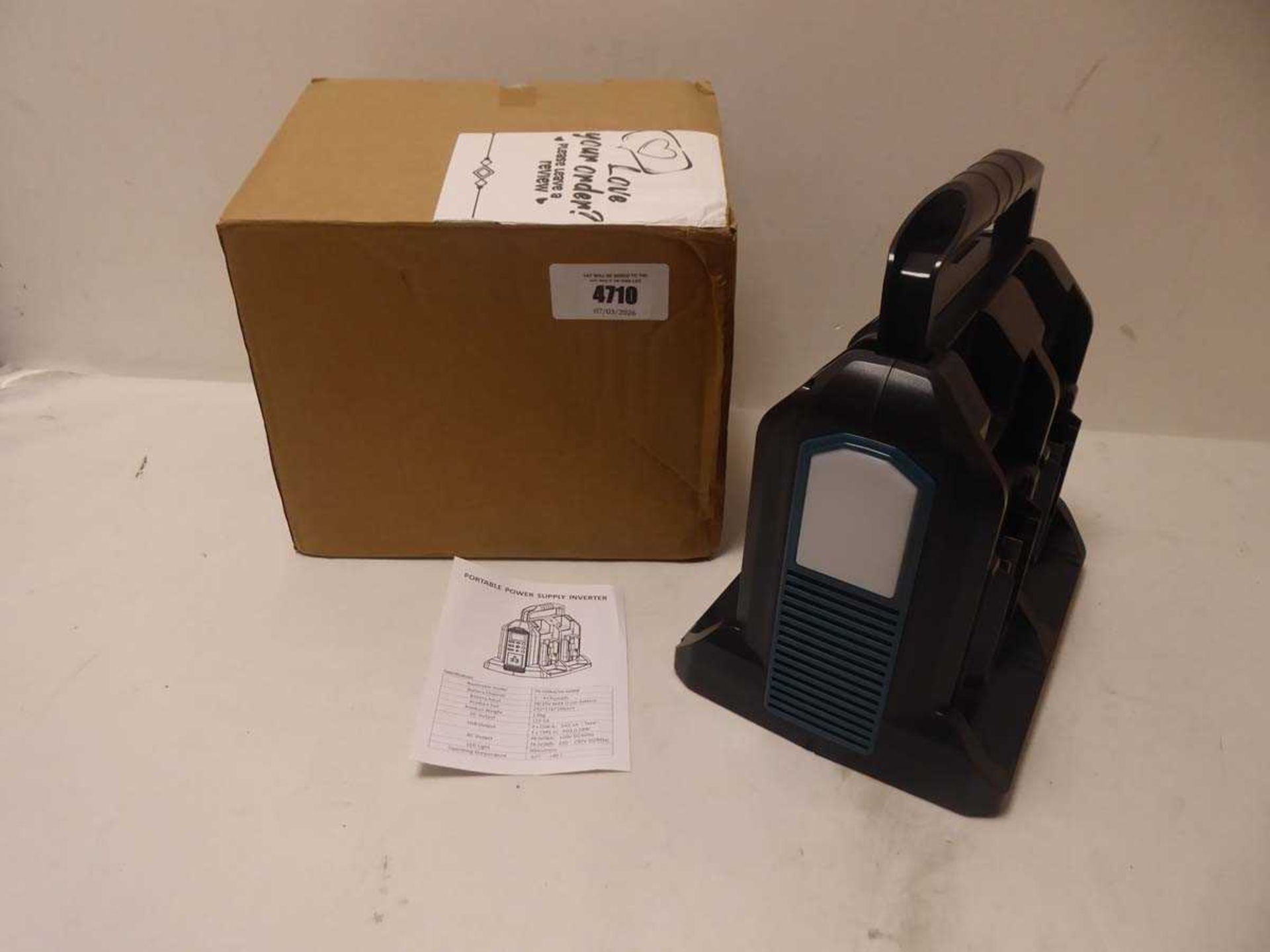 +VAT Portable power supply inverter - Image 2 of 2