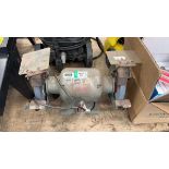 +VAT Heavy duty double sided bench grinder