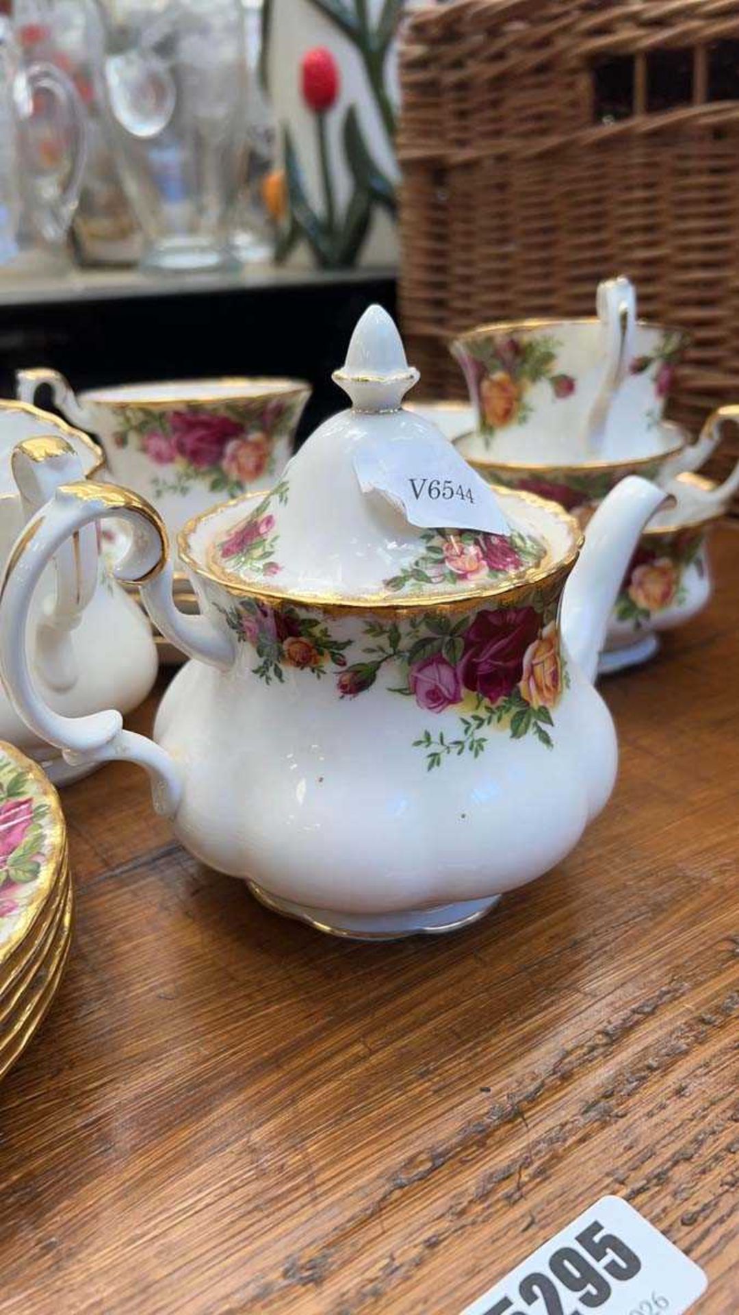 Quantity of Old Country Rose patterned crockery - Image 3 of 8