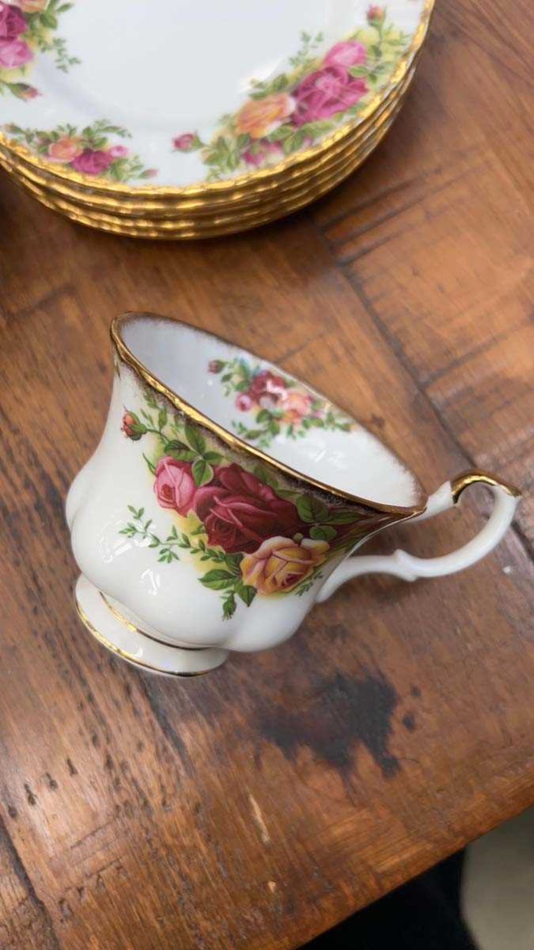 Quantity of Old Country Rose patterned crockery - Image 8 of 8