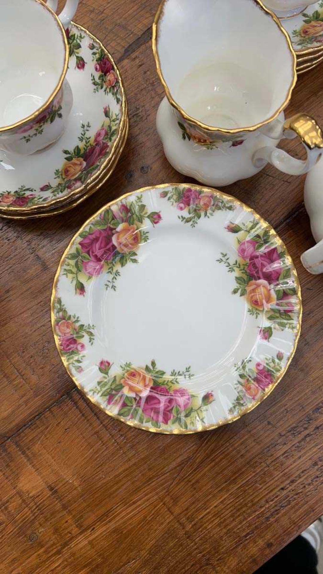 Quantity of Old Country Rose patterned crockery - Image 4 of 8