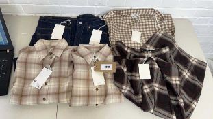+VAT Selection of COS Clothing to incude Shirts, Jeans, Skirt Etc.Sizes UK 8 & 10