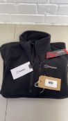 +VAT Berghaus Prism Polartec Interactive 1/4 Zip Fleece Jacket Size M