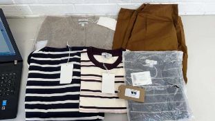 +VAT Collection of COS Clothing to include 100% Cashmere sleeveless Cardigan, Wide Leg Trousers,