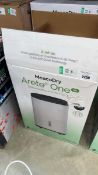 +VAT Boxed Meaco Arete One 10L electric dehumidifier and air purifier