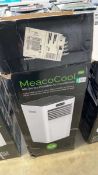 +VAT Meaco MC Series 7-10K portable air conditioning unit, boxed