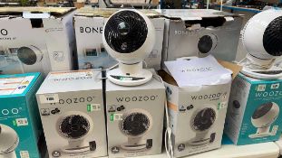 +VAT 3 boxed and 1 unboxed Woozoo table top fans