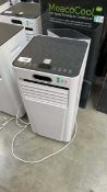 +VAT Meaco MC Series 7-10K portable air conditioning unit, unboxed