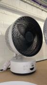 +VAT Meaco Sefte 10" counter top fan, unboxed