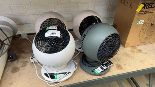 +VAT 4 Woozoo table top fans
