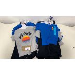 Approx 12 x childrens Skechers short and t-shirt 3 piece sets