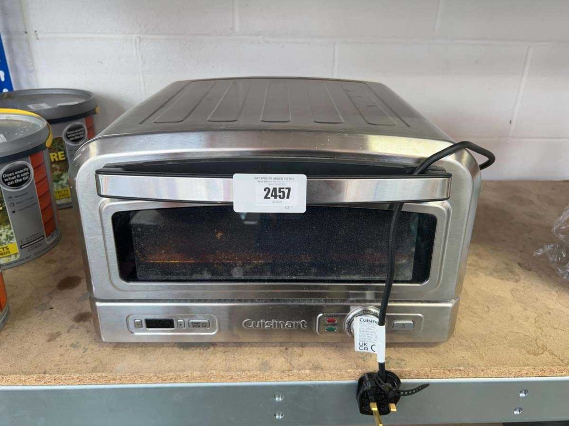 +VAT Cuisinart 240V. pizza oven