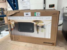 +VAT Panasonic NN-ST22QB digital microwave oven in black, boxed