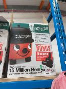 +VAT Henry vacuum cleaner, boxed
