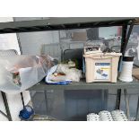 Half bay of mixed plumbing related items