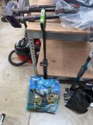 Gtech AirRam cordless vacuum cleaner, together with bag containing handheld model