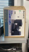 Boxed Sony Micro Hi-Fi component system CMTBX70DBI