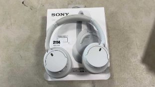 +VAT Boxed pair of Sony WHCH720N noise cancelling headphones