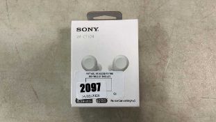 +VAT Boxed pair of Sony WFC710N noise cancelling earbuds