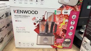 +VAT Kenwood multi-pro compact plus food processor