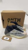 +VAT Adidas UK8 yeezy QNTM trainers in sea teal - boxed