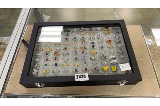 Box of collectable rings