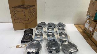 +VAT Quantity of Lid-it pet stay fresh lid & bowl sets, slow feeder bowl inserts and cat litter box