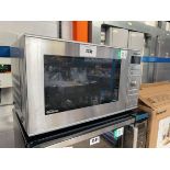 +VAT Panasonic NN-GD37HS digital microwave oven in stainless steel finish