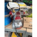 HT 7-1 240V sander with box of sanding pads (no plug, needs re-wiring)