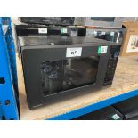 +VAT Unboxed Panasonic NN-ST22QB digital microwave oven in black