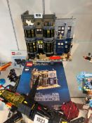 Lego Harry Potter Diagon Alley Ollivanders Wand Shop and Scribbulus (75978) with manual and small