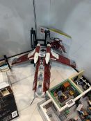 Lego Star Wars Coruscant Guard gunship with display stand and manual (75354) Not checked, may be