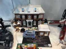 Lego Ideas Home Alone McCallisters House incl. part built treehouse, utility room, burglars plumbing