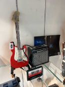 Lego Ideas Fender Stratocaster (21329) with Lego Ideas Fender Stratocaster amplifier and Lego