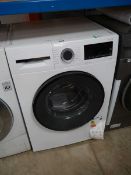 +VAT Bosch Serie 6 10kg washing machine in black and white