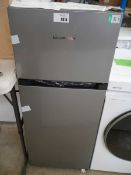 +VAT Fridgemaster upright fridge freezer in grey finish